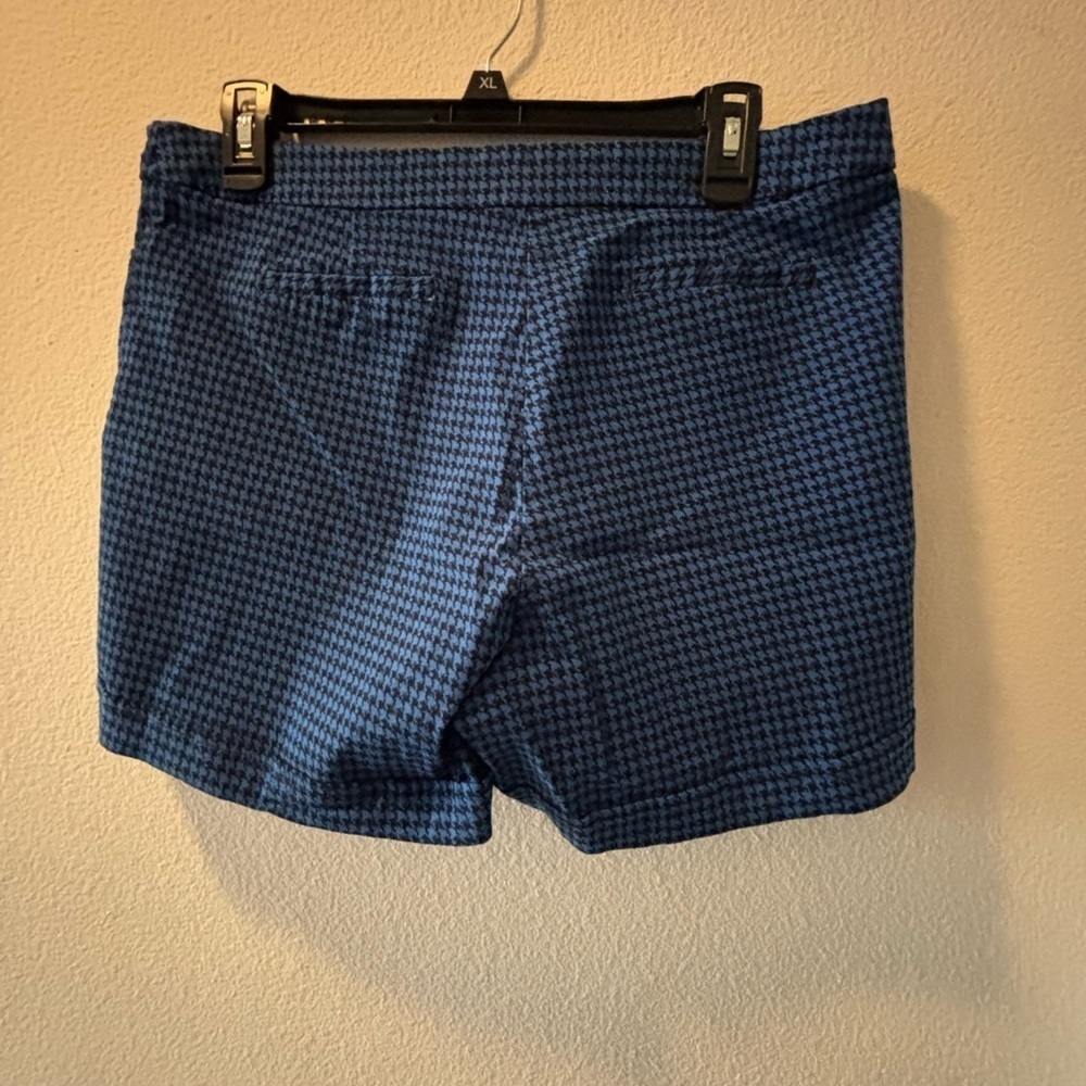 Soho Women's Athletic Shorts - Blue and Black - Picture 3 of 3